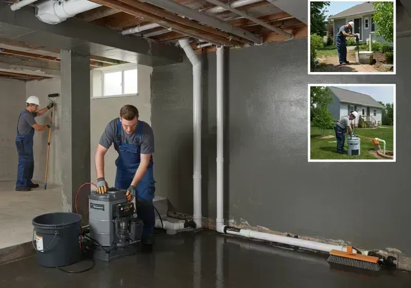 Basement Waterproofing and Flood Prevention process in Portage, MI